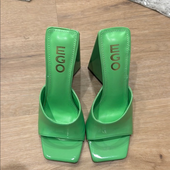 EGO Shoes - EGO Women's Green Heeled Sandals